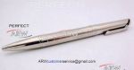 Perfect Replica Rolex Pen Silver Square Craved Stainless Steel Ballpoint Pen For Sale